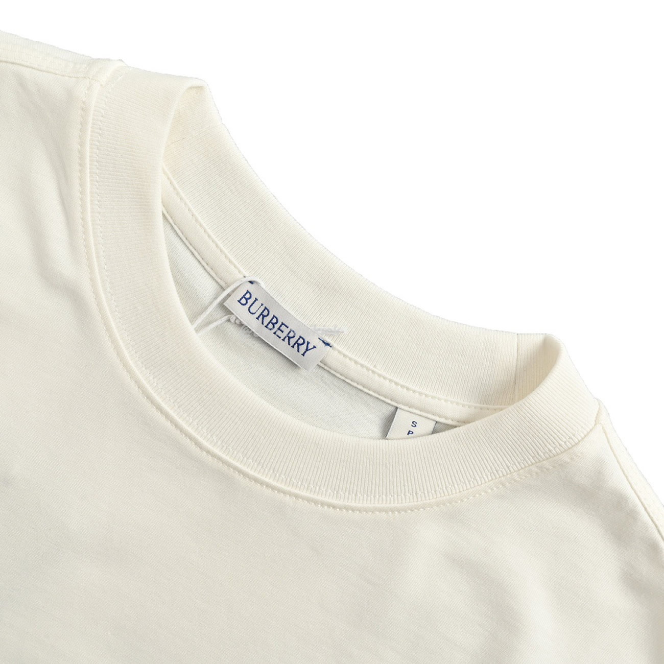 Burberry Embroidered Logo Little Duck Cotton T Shirt (13) - newkick.app